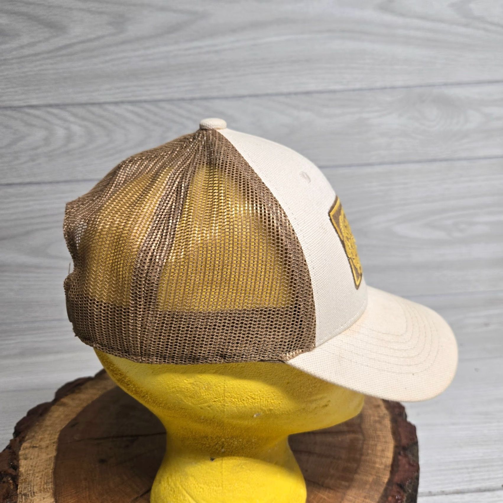 Bass Pro Shops Bass Pro Shops Hat Men'sOne Size Adjustable Brown Outdoor Deer Logo Snapback Cap Casual Hunting Athletics Size ONE SIZE - 2 Thumbnail