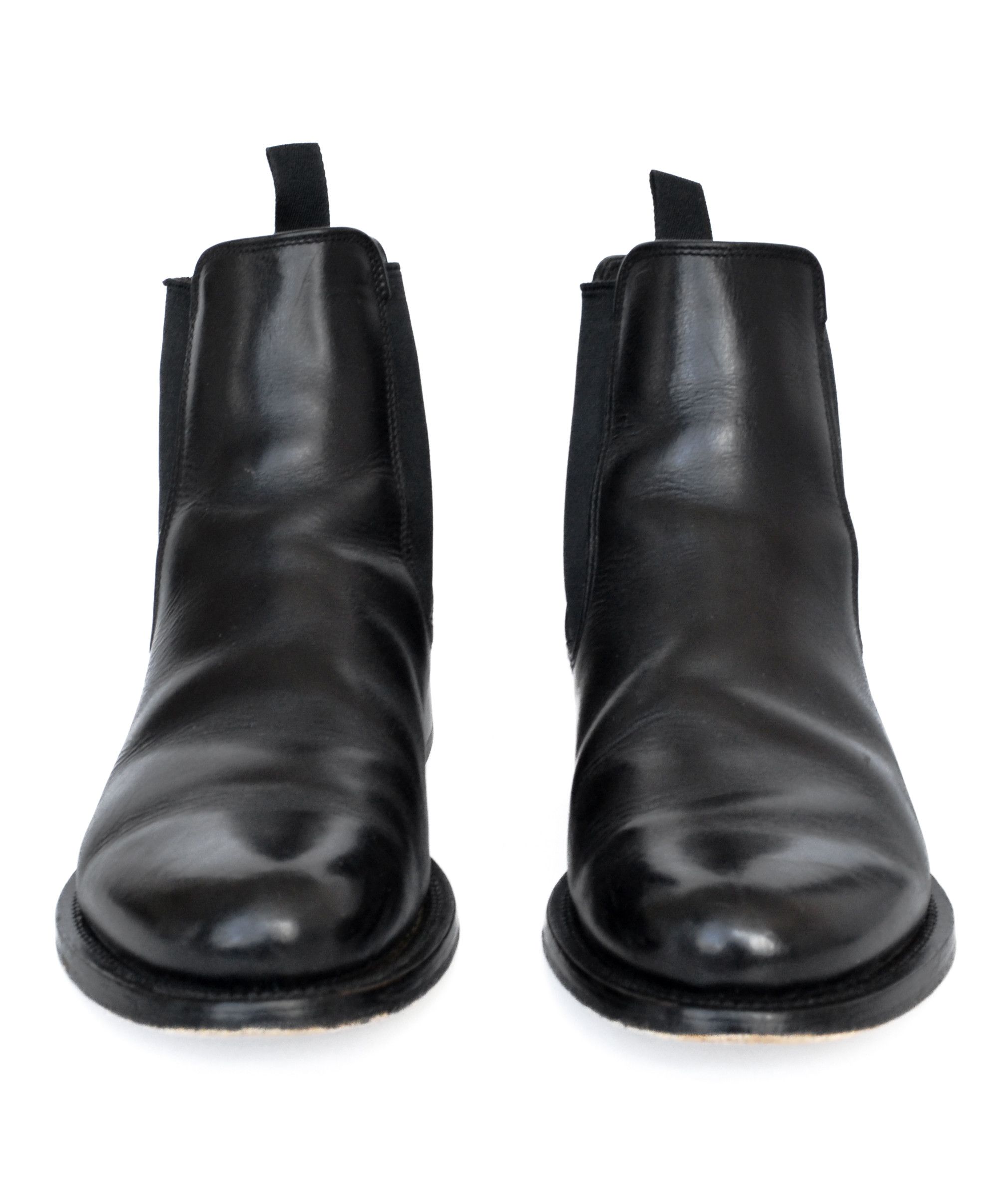 Miu Miu MIU MIU Boots Black Leather Chelsea Ankle Vintage PRADA Size US 8 / EU 41 - 4 Thumbnail