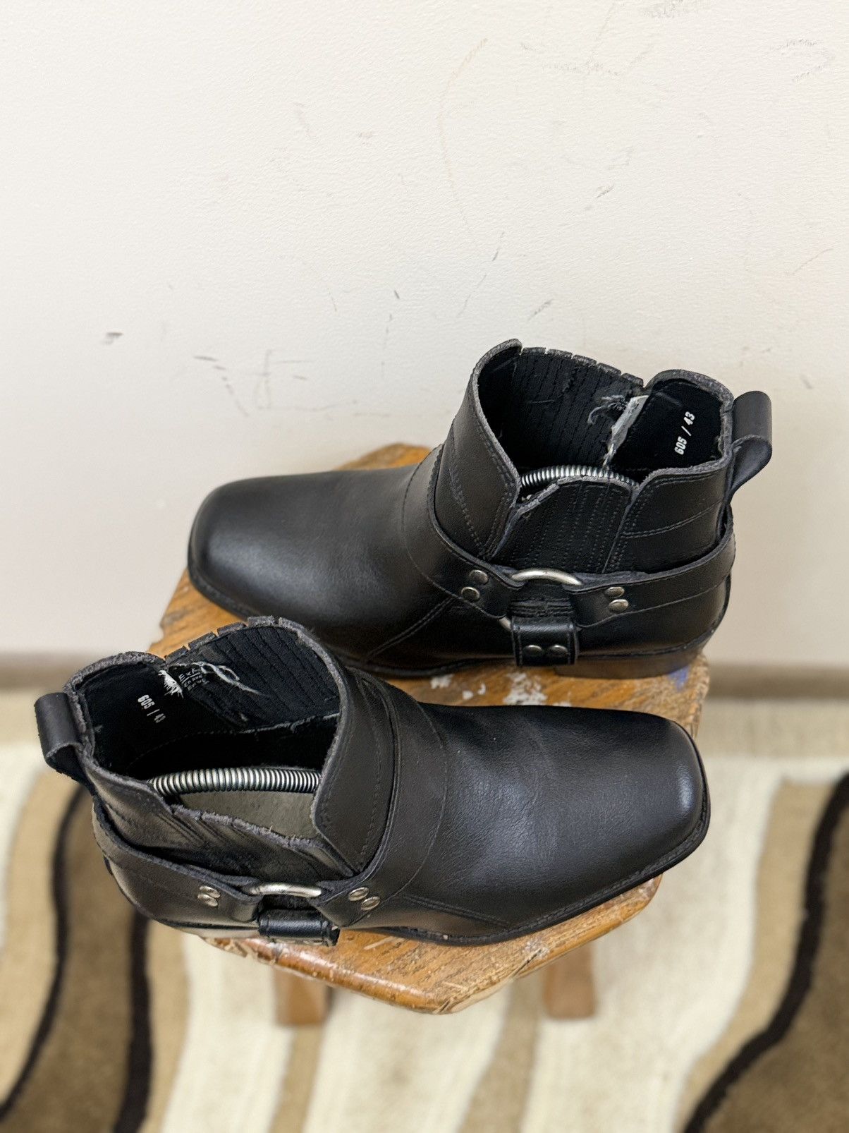 Vintage Cowboy Vestern Guidi Vibe leather biker style boots y2k Size US 10 / EU 43 - 5 Thumbnail