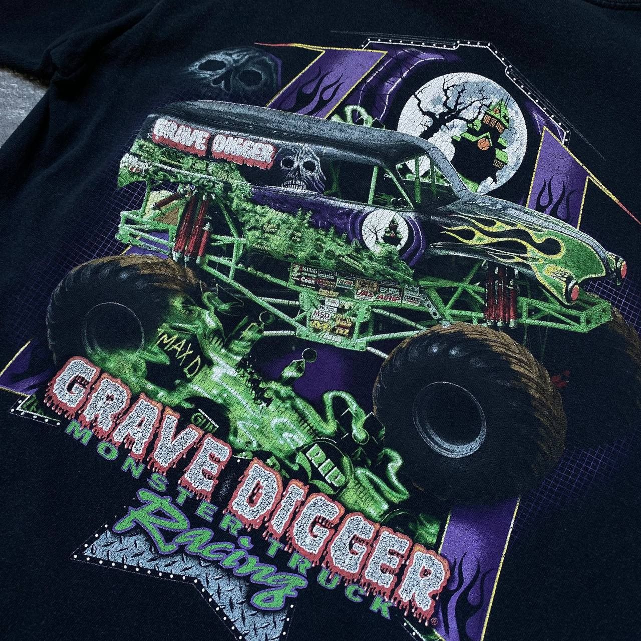 Vintage Vintage Grave Digger T-Shirt Monster Truck Racing Distressed Size US S / EU 44-46 / 1 - 7 Thumbnail