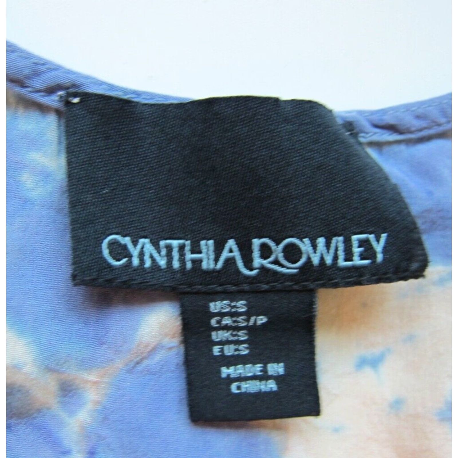 Cynthia Rowley Cynthia Rowley 100% Silk Pink Tie Dye Racerback Tank Blouse S Womens Small Size S / US 4 / IT 40 - 3 Thumbnail