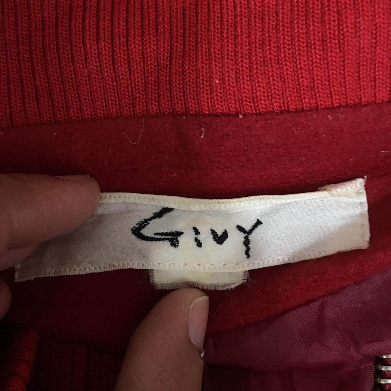 Vintage Vtg 90’ GIVY ITALY DESIGNER Quilted Bomber Size L / US 10 / IT 46 - 3 Thumbnail