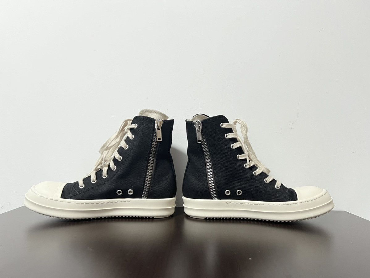 Rick Owens Drkshdw Rick owens ramones high top sneakers sz 37 Size US 7 / IT 37 - 7 Thumbnail