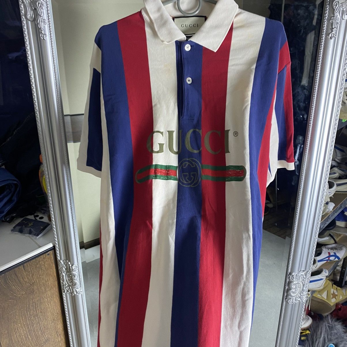 Gucci Gucci polo Big Logo Size US XL / EU 56 / 4 - 3 Thumbnail