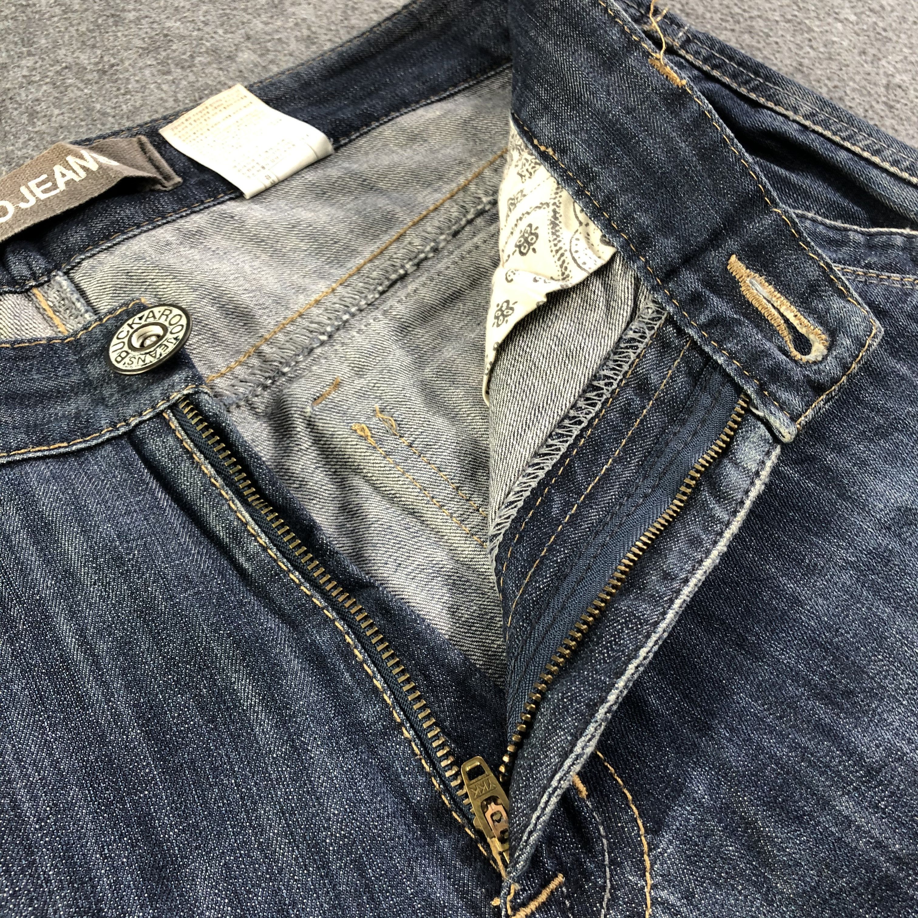 Japanese Brand Vintage Buckaroo Jeans Blue Wash Denim -J2730 Size US 35 - 8 Thumbnail