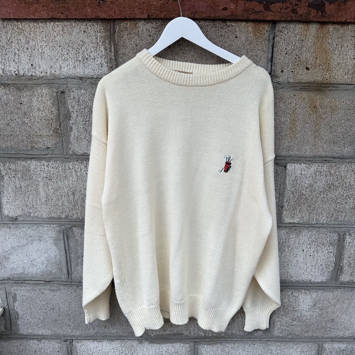 Whim Golf Vintage Knit Basic Sweater Y2K Golf Y2K Size XL Grunge Size US XL / EU 56 / 4 - 1 Thumbnail