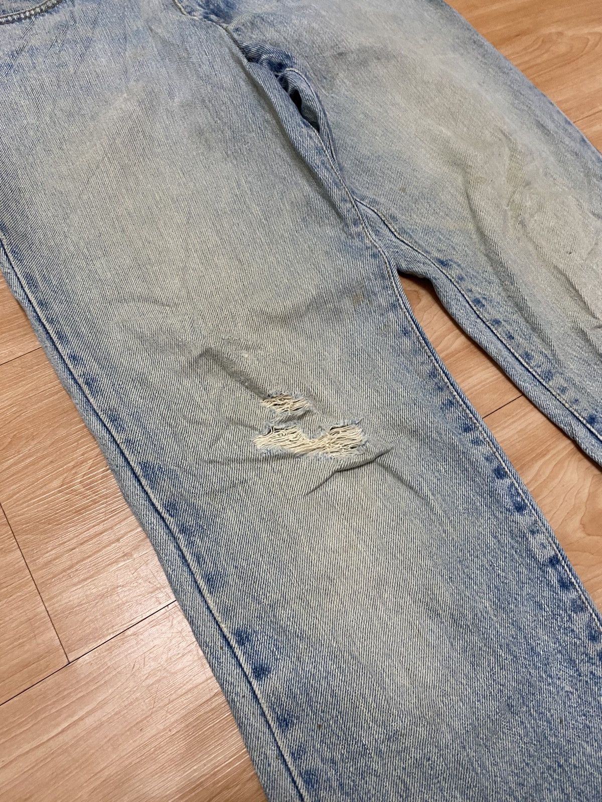 Edwin × Vintage Vintage edwin 5 pocket nouveau distressed denim Size US 30 / EU 46 - 5 Thumbnail