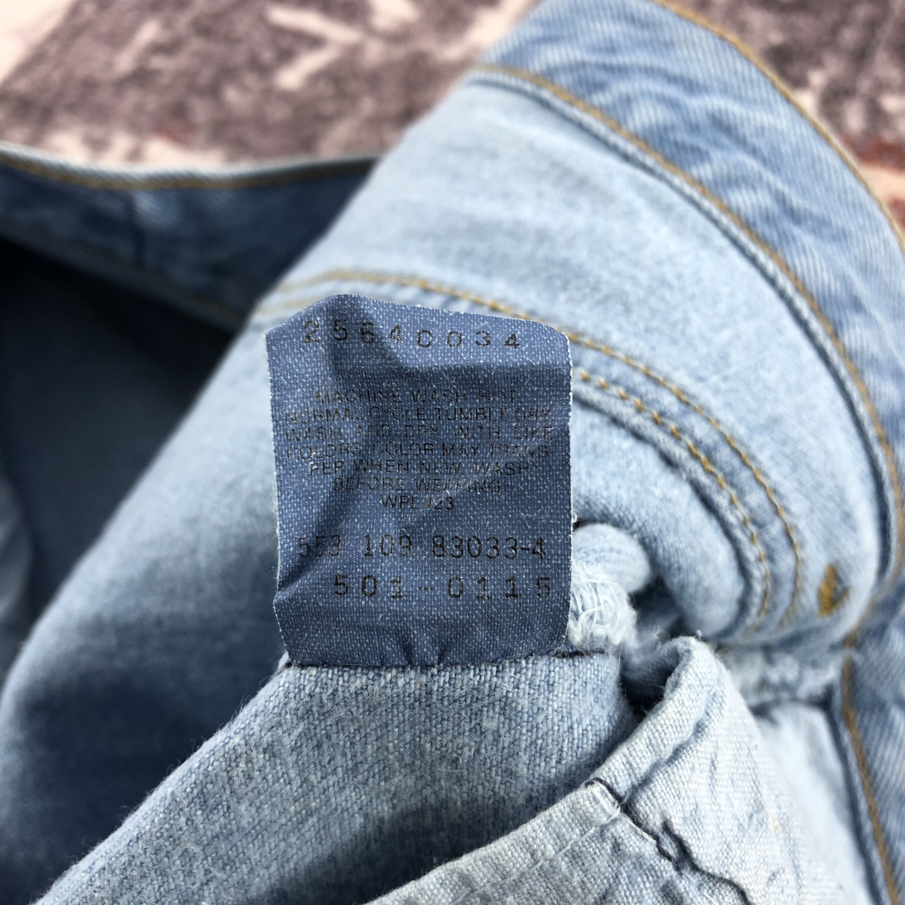 Levi's × Vintage Vintage 90s Levis 501 Jeans-JM2371 Size US 34 / EU 50 - 15 Thumbnail