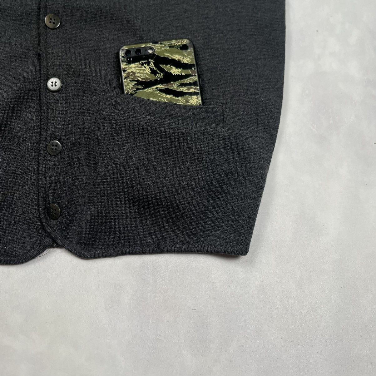 Yves Saint Laurent YSL Pour Homme Vest Knited Size US M / EU 48-50 / 2 - 5 Thumbnail