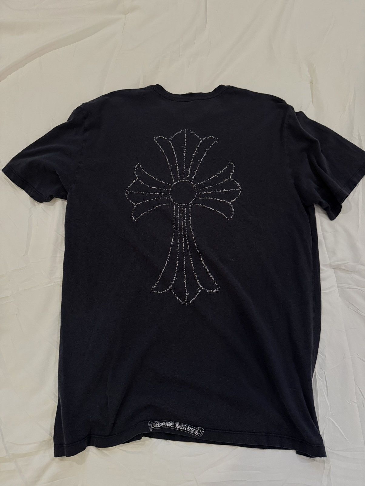 Chrome Hearts Vtg 90s Chrome Hearts Ultimo 4 Sided T shirt single