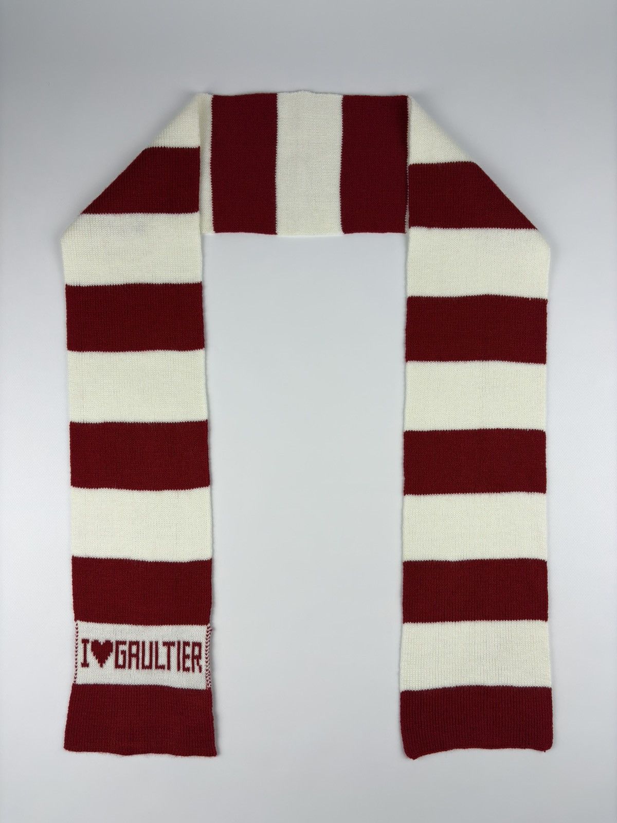 Jean Paul Gaultier Jean Paul Gaultier Scarf Stripped I Love Gaultier JPG Size ONE SIZE - 6 Thumbnail