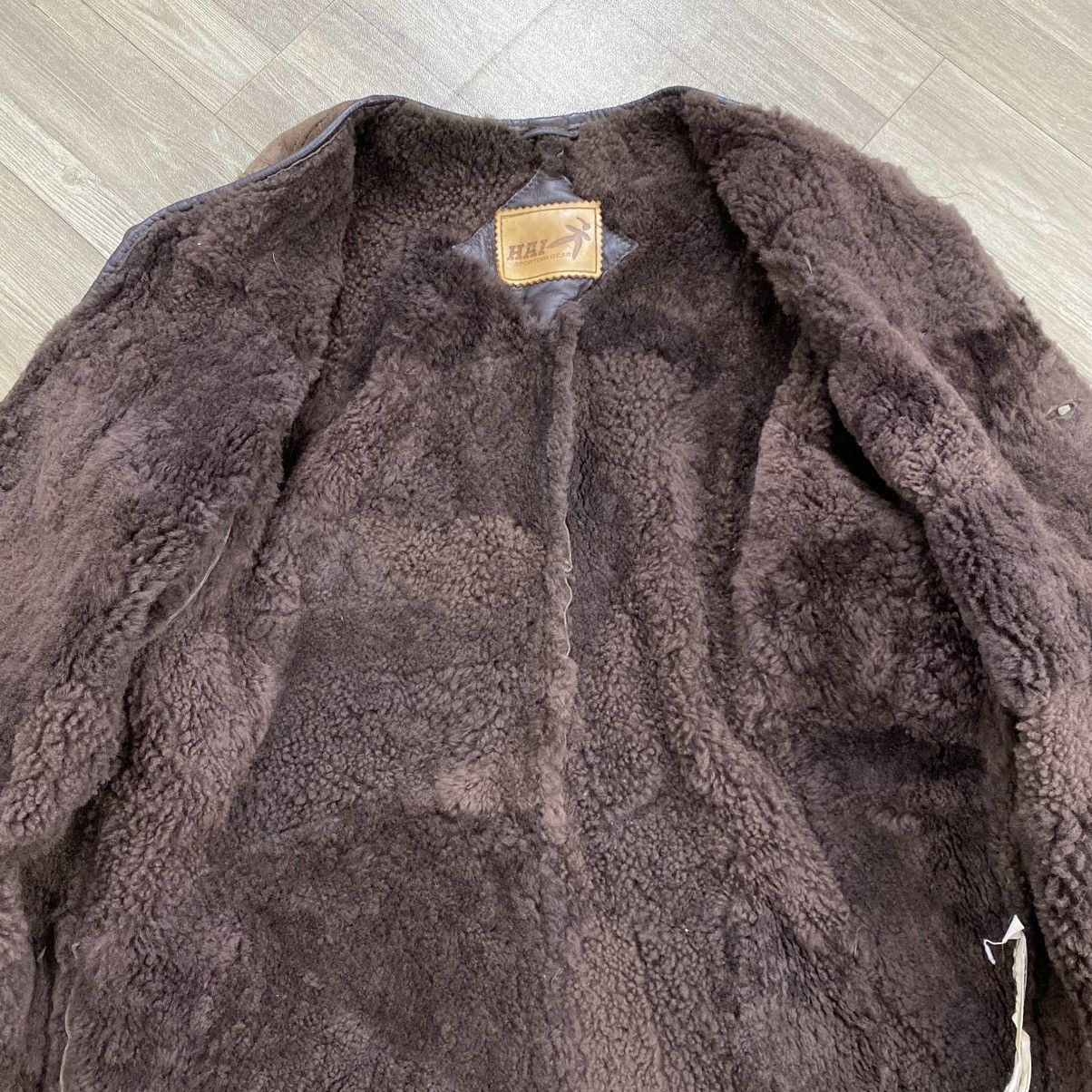 Hai Sporting Gear 1990s Hai Sporting Gear Issey Miyake Sheepskin Winter Jacket Size US L / EU 52-54 / 3 - 12 Thumbnail