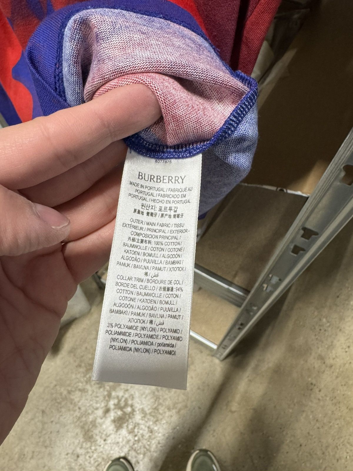 Burberry Burberry Logo T-Shirt NEW 600$ Size US M / EU 48-50 / 2 - 4 Thumbnail