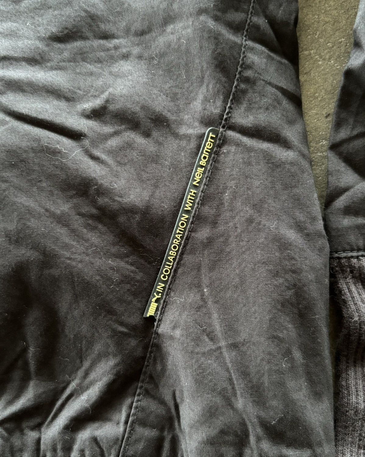 Japanese Brand SAMPLE Puma x Neil Barrett Faded Black Tracktop Jacket Size US S / EU 44-46 / 1 - 8 Thumbnail