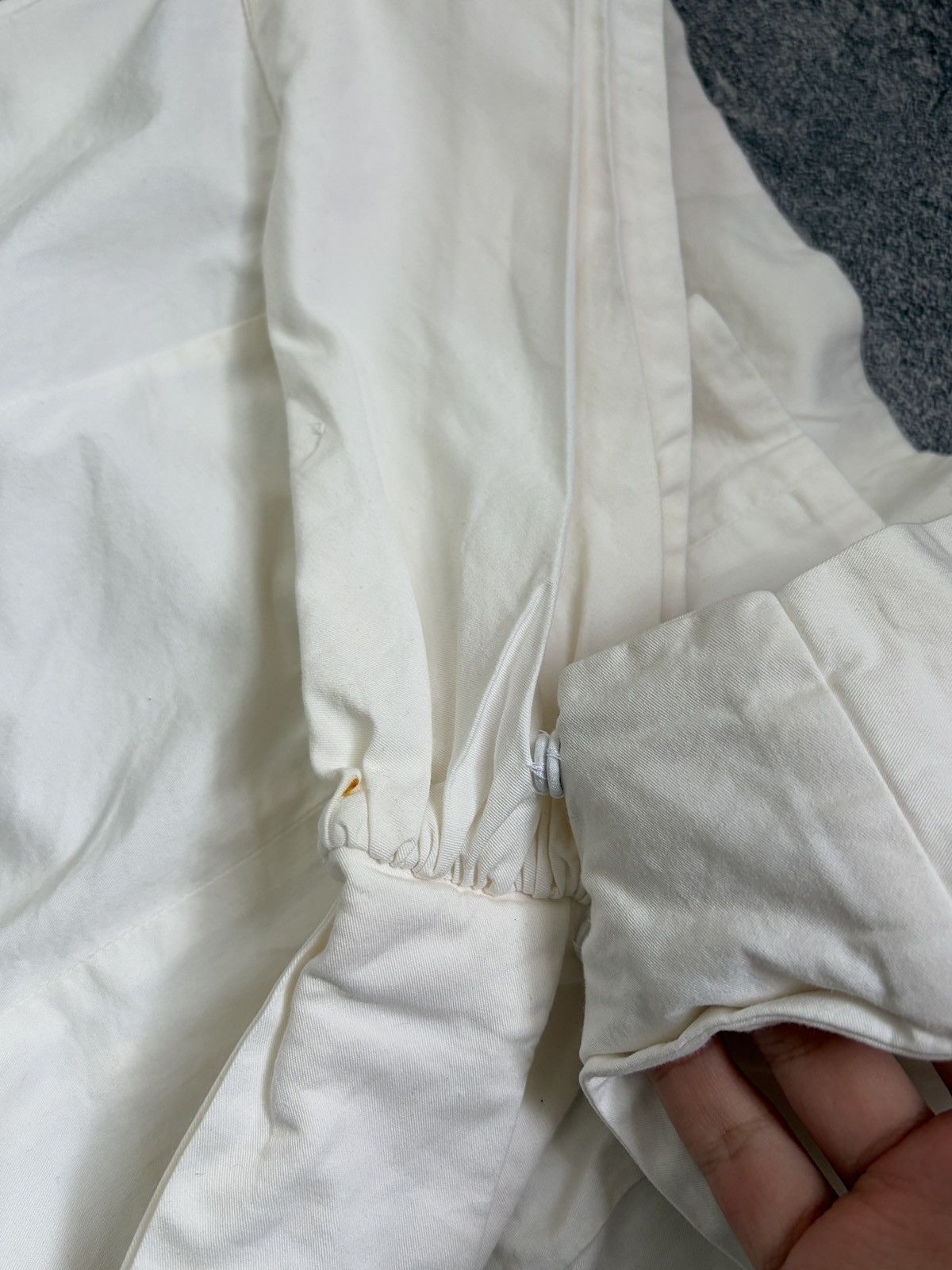 Jil Sander Jil Sander Tie Waist Wrap Trousers White IT 42 Size 28" / US 6 / IT 42 - 10 Thumbnail