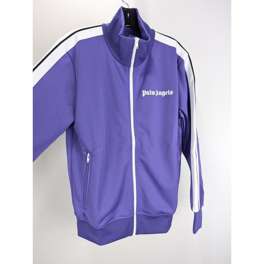 Palm Angels o1rshd1 Q:3 / Classic Track Jacket in Purple/White Size US M / EU 48-50 / 2 - 10 Thumbnail