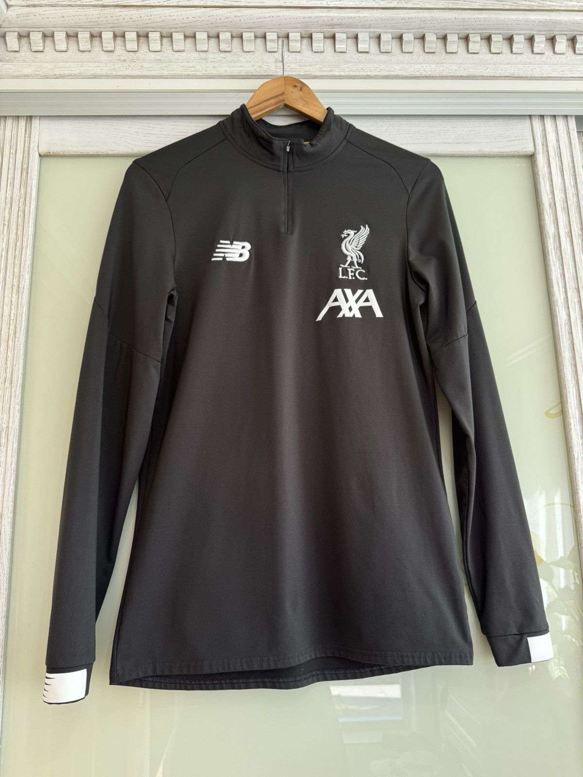 New Balance Liverpool 2019-2020 Soccer Training 1/4 Zip Top Football Kit Size US S / EU 44-46 / 1 - 5 Thumbnail