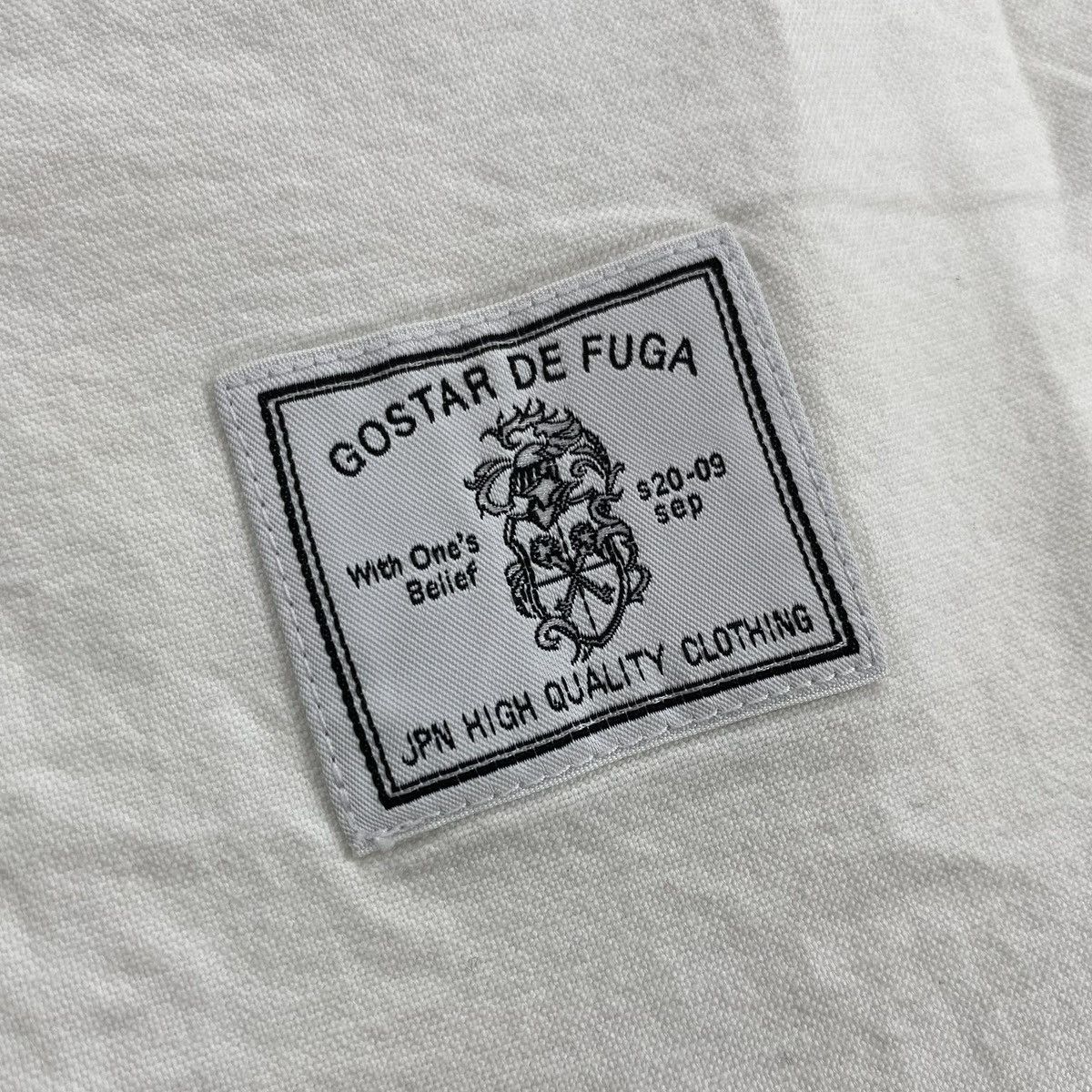 GOSTAR DE FUGA 2000s Gostar de Fuga True White Shirt Size US XS / EU 42 / 0 - 10 Thumbnail