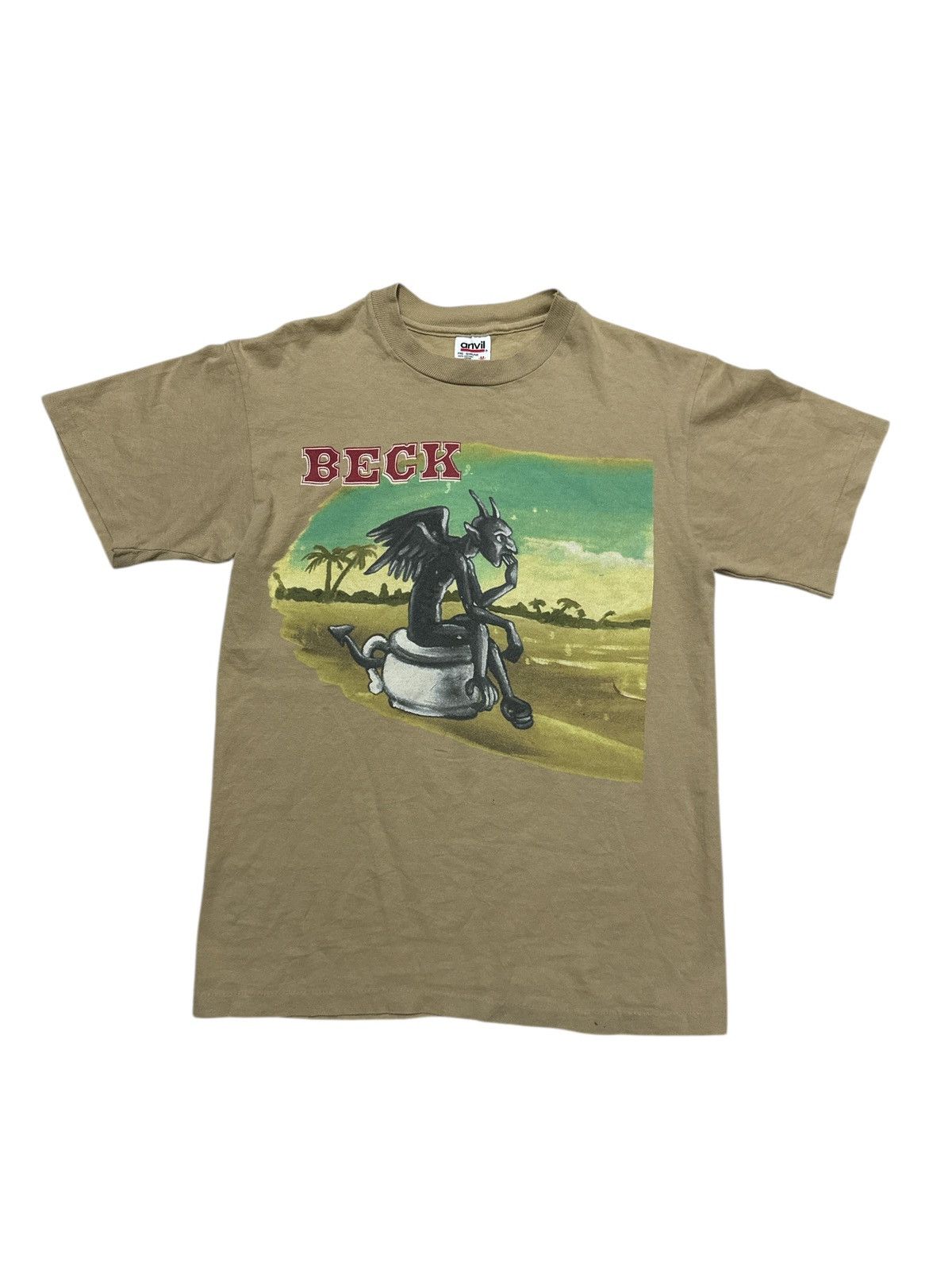 Band Tees 1996 BECK DEVILS HAIRCUT ALBUM COVER SHIRT Size US M / EU 48-50 / 2 - 1 Thumbnail