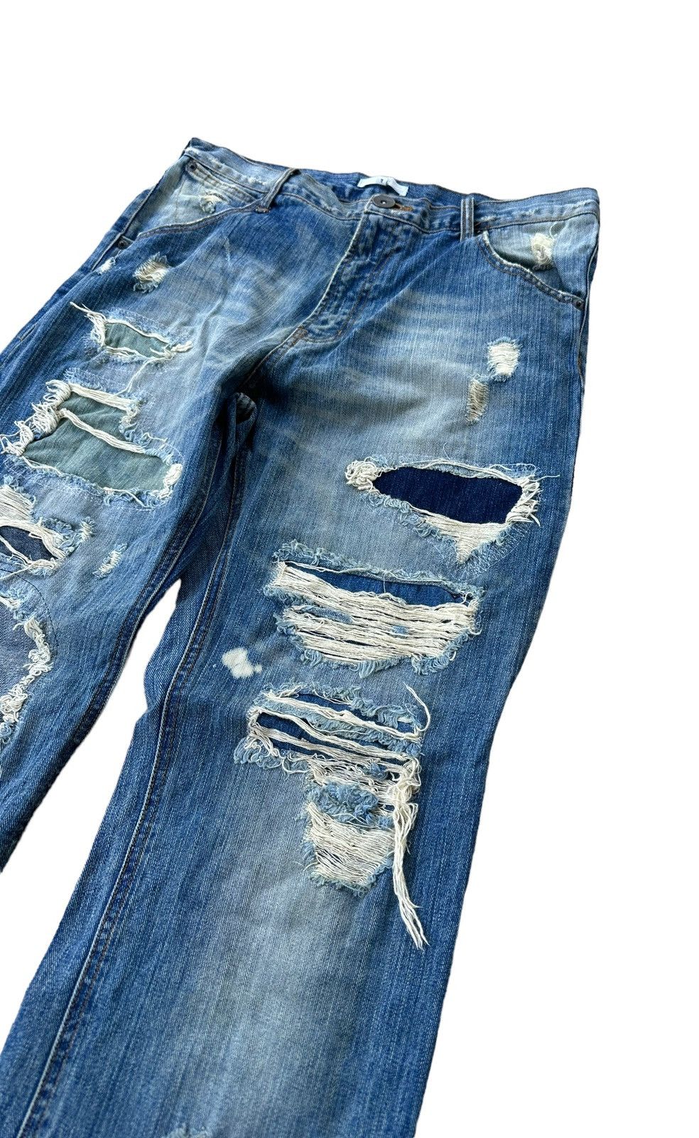 Hysteric Glamour distressed style jeans Size US 32 / EU 48 - 3 Thumbnail