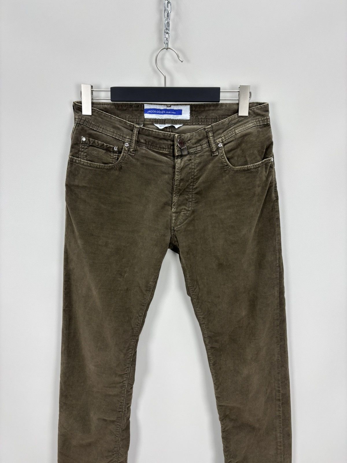 Jacob Cohen Mens corduroy pants Jacob Cohen Size 33 Color Brown Size US 33 - 2 Thumbnail
