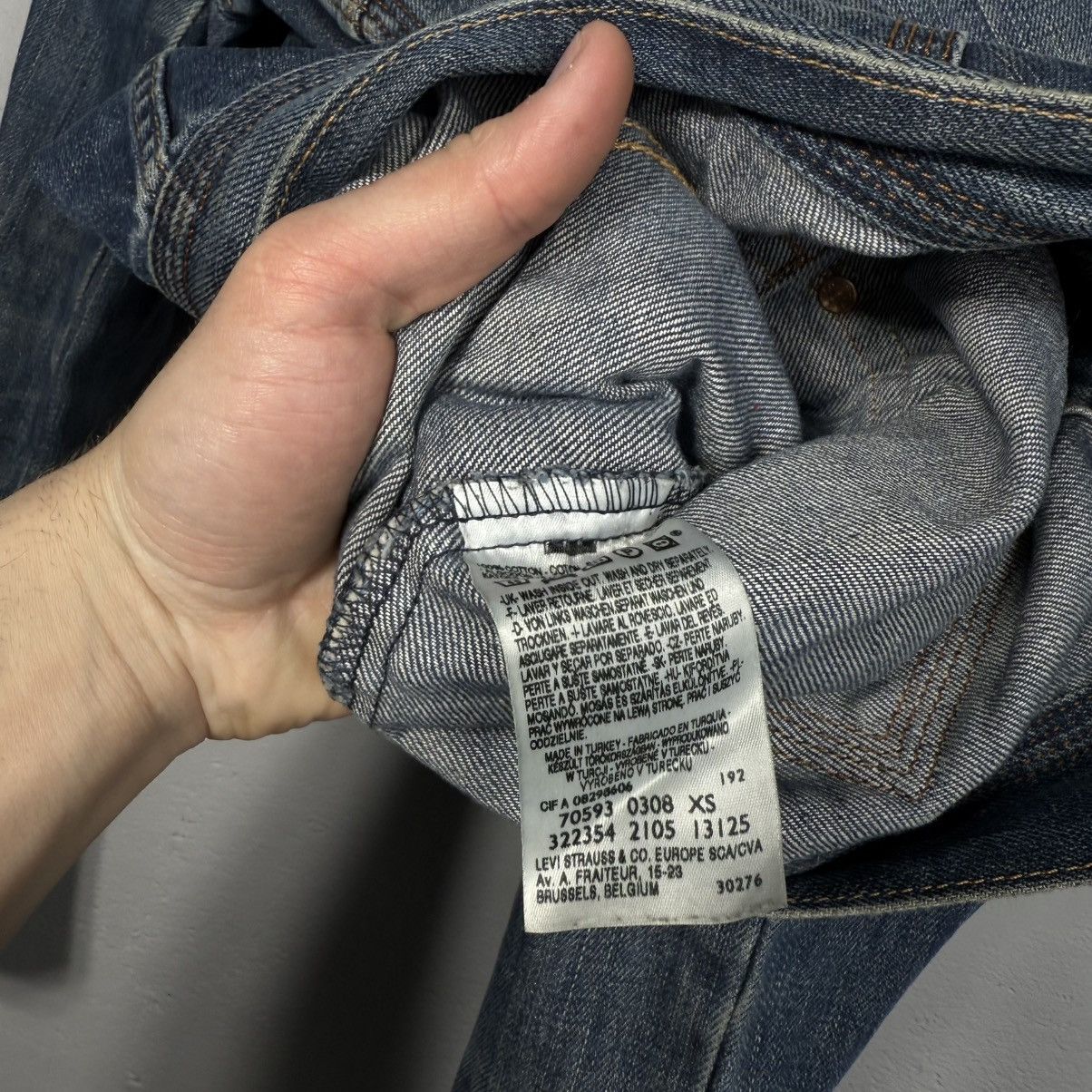 Levi's Vinatge Denim Jacket Levi’s Avant Garde Multi pocket Size XS / US 0-2 / IT 36-38 - 6 Thumbnail