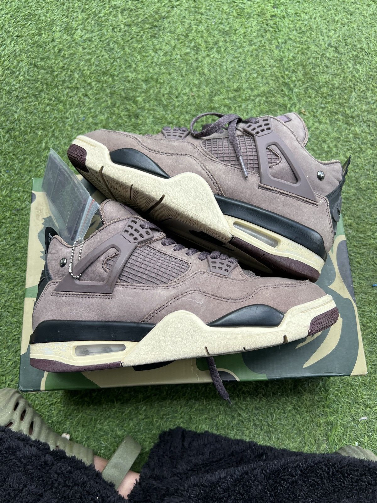 A Ma Maniere × Jordan Brand 💥Jordan 4 Retro SP A Ma Maniére Violet Ore DV6773-220 Size US 9 / EU 42 - 2 Thumbnail