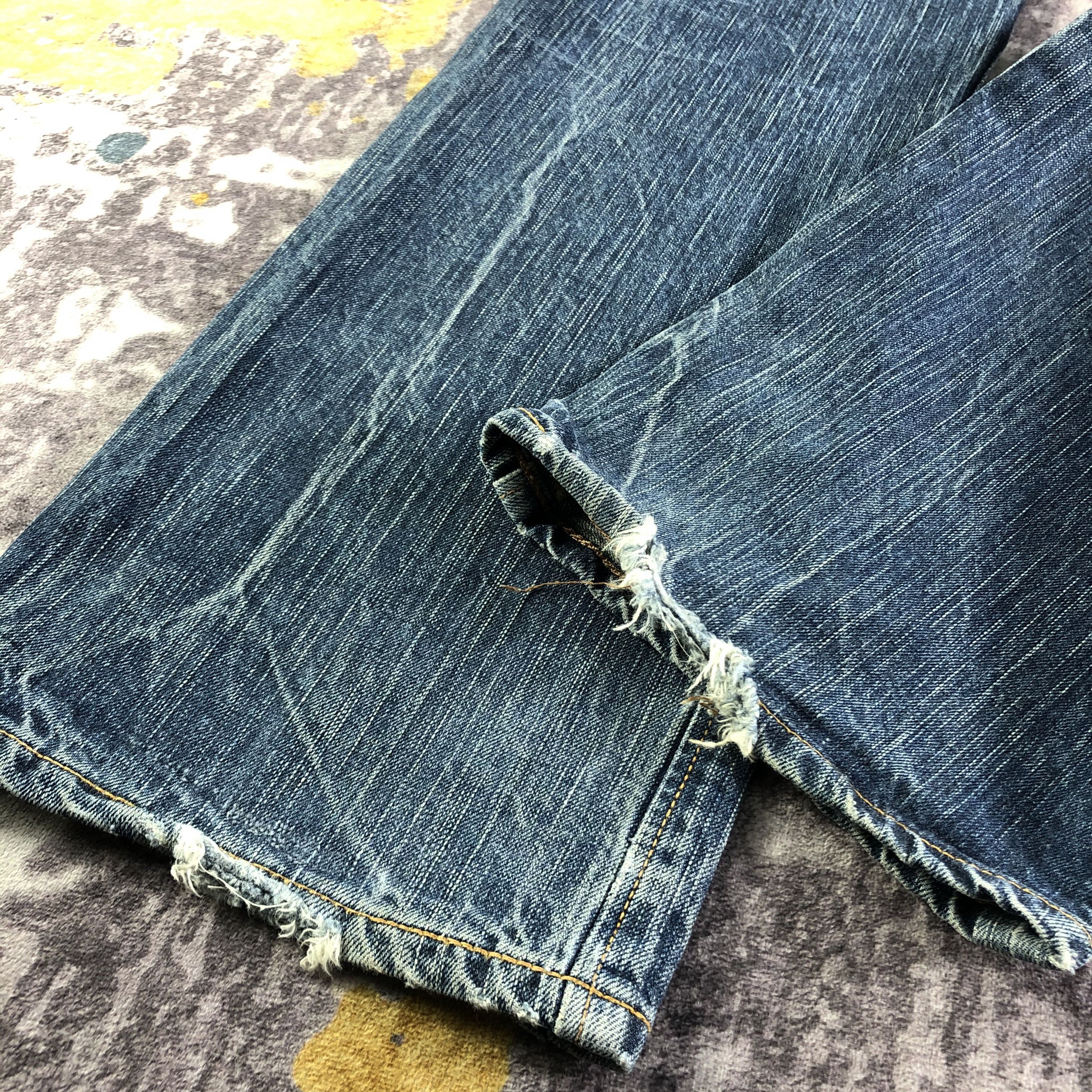 Edwin Vintage Blue Wash Edwin 505 Selvedge Jeans-JM3590 Size US 33 - 4 Thumbnail