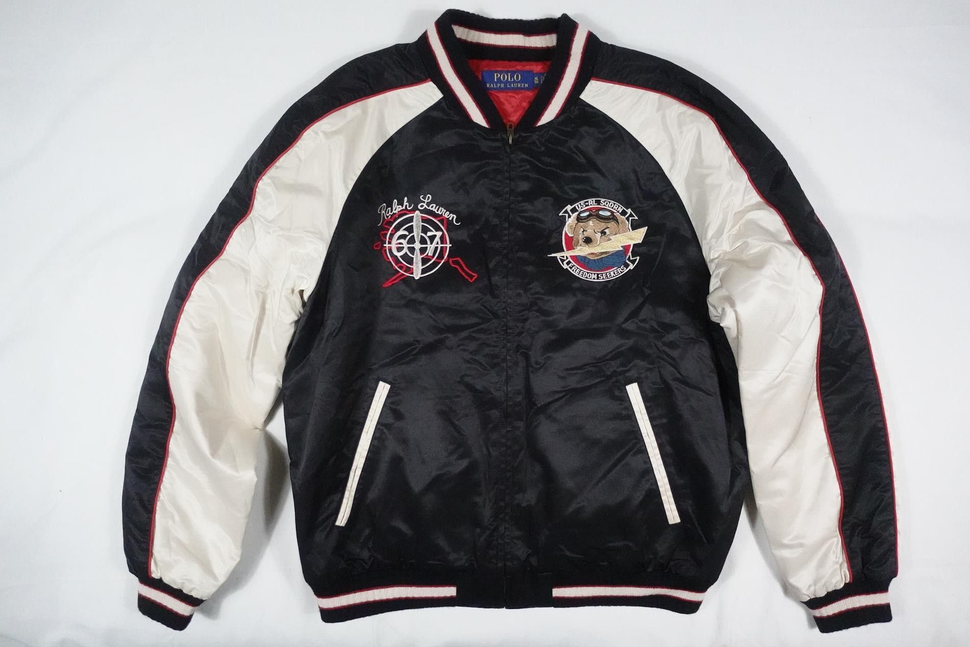 POLO RALPH LAUREN SOUVENIR BOMBER ジャケット POLO RALPH LAUREN/ポロ ラルフ ローレン】SOUVENIR BOMBER