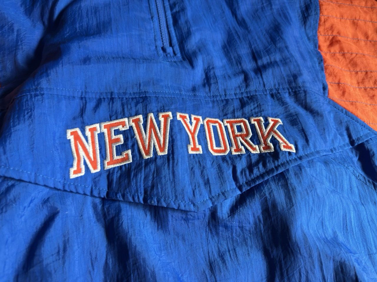 Starter New York Knicks Starter Bomber Jacket Medium Size US M / EU 48-50 / 2 - 3 Thumbnail