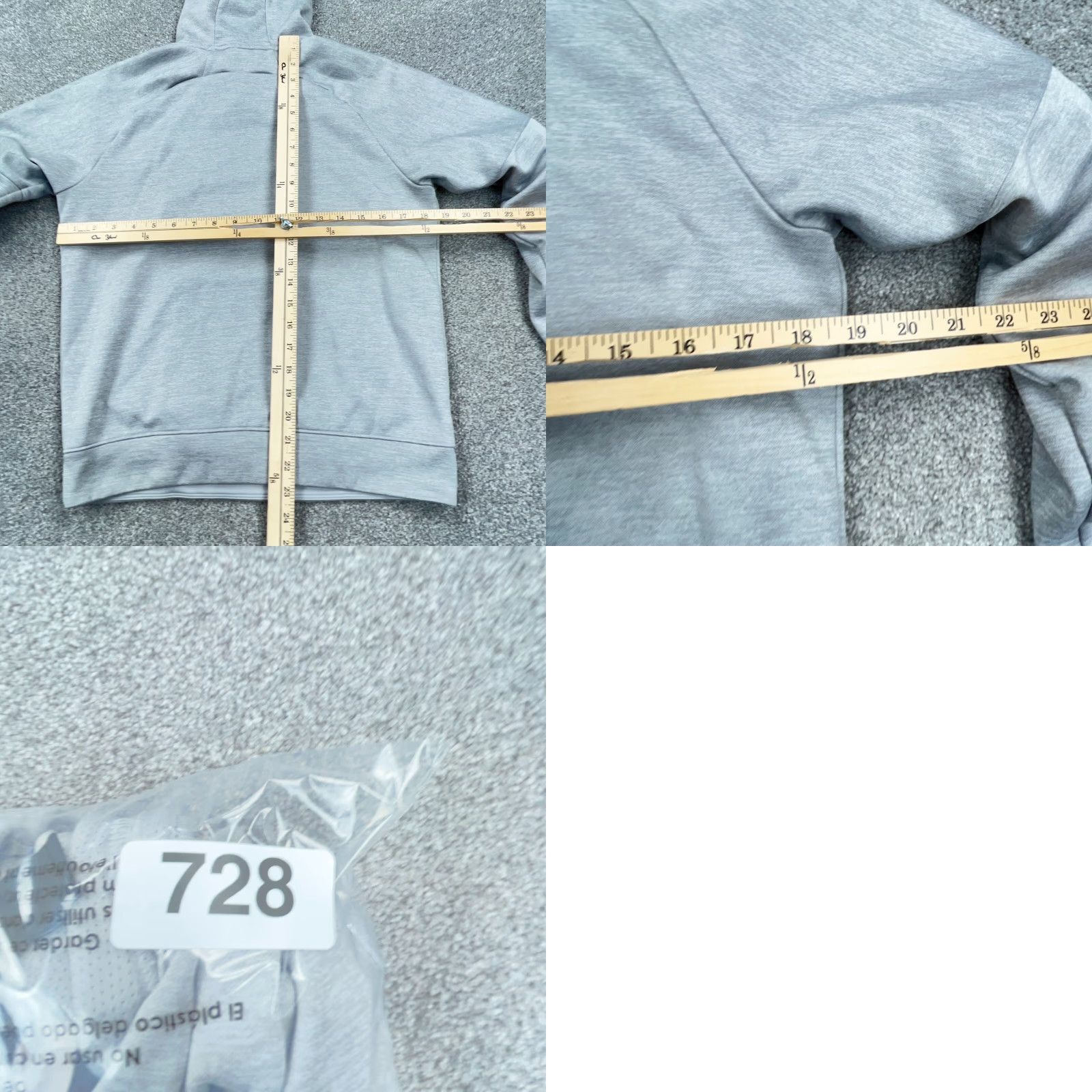Adidas Adidas Hoodie Women Medium Gray Sweatshirt Sweater Logo Spell Out Ladies Size M / US 6-8 / IT 42-44 - 7 Thumbnail