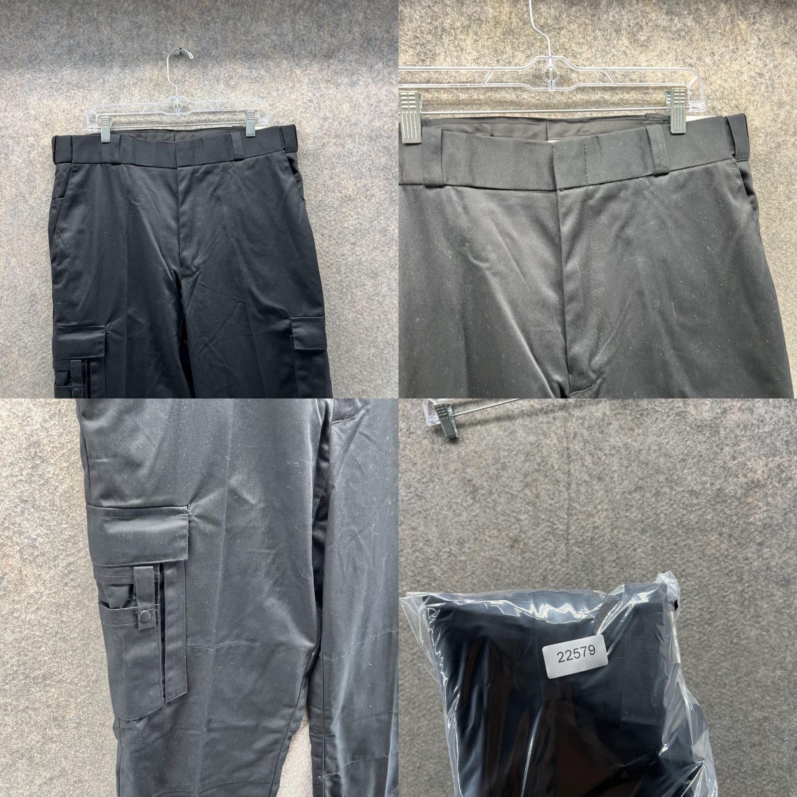 Vintage VINTAGE Tact Squad Pants Men 36 Reg Black Polyester Cargo Pockets Cargo Pants Size US 36 / EU 52 - 8 Thumbnail