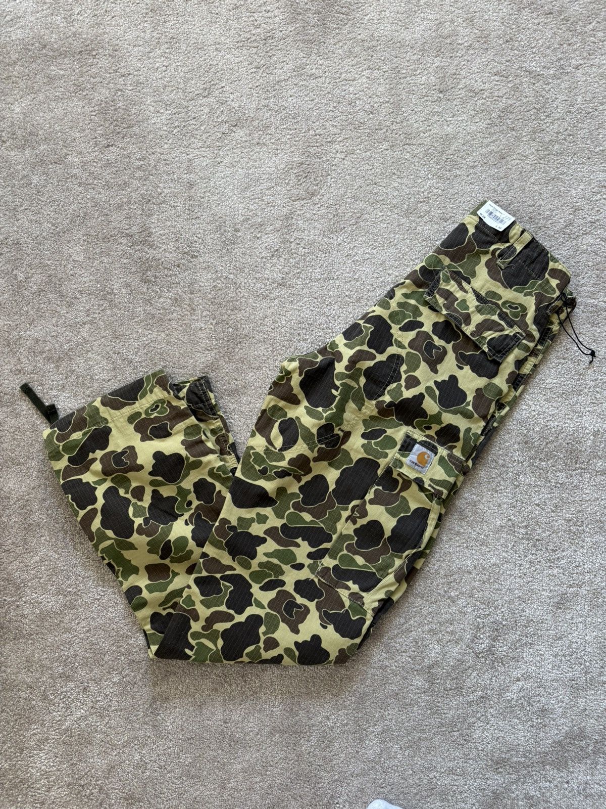 Carhartt Wip Carhartt WIP Duck Cargo Pant – Camo / W28 L32 Size US 28 / EU 44 - 1 Thumbnail