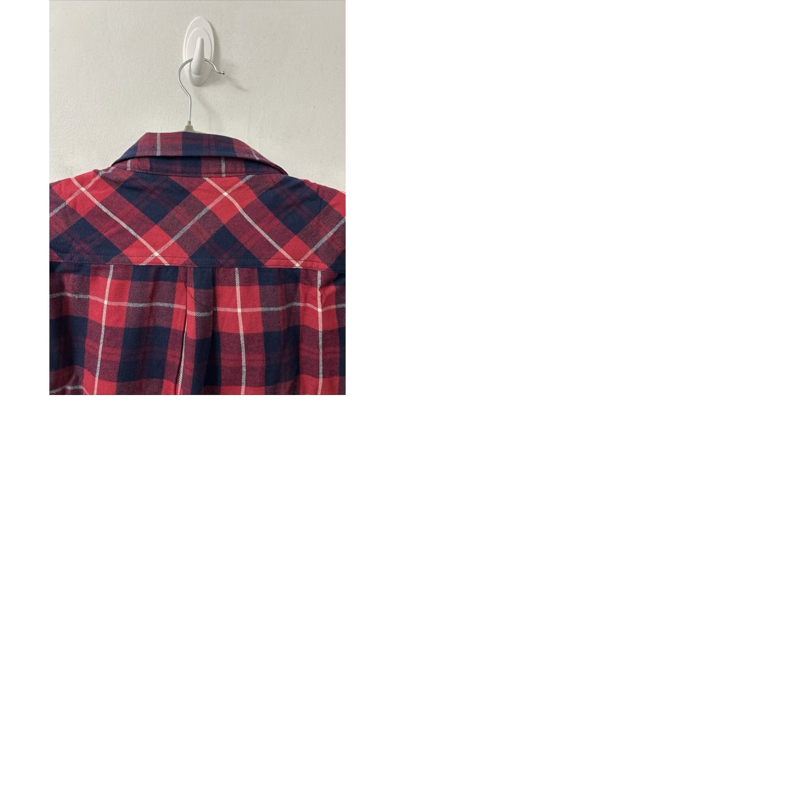 Vintage VINTAGE Berkley Jensen Shirt Mens 2XL Red Plaid Button-Down Long Sleeve NWT Size US XXL / EU 58 / 5 - 9 Thumbnail