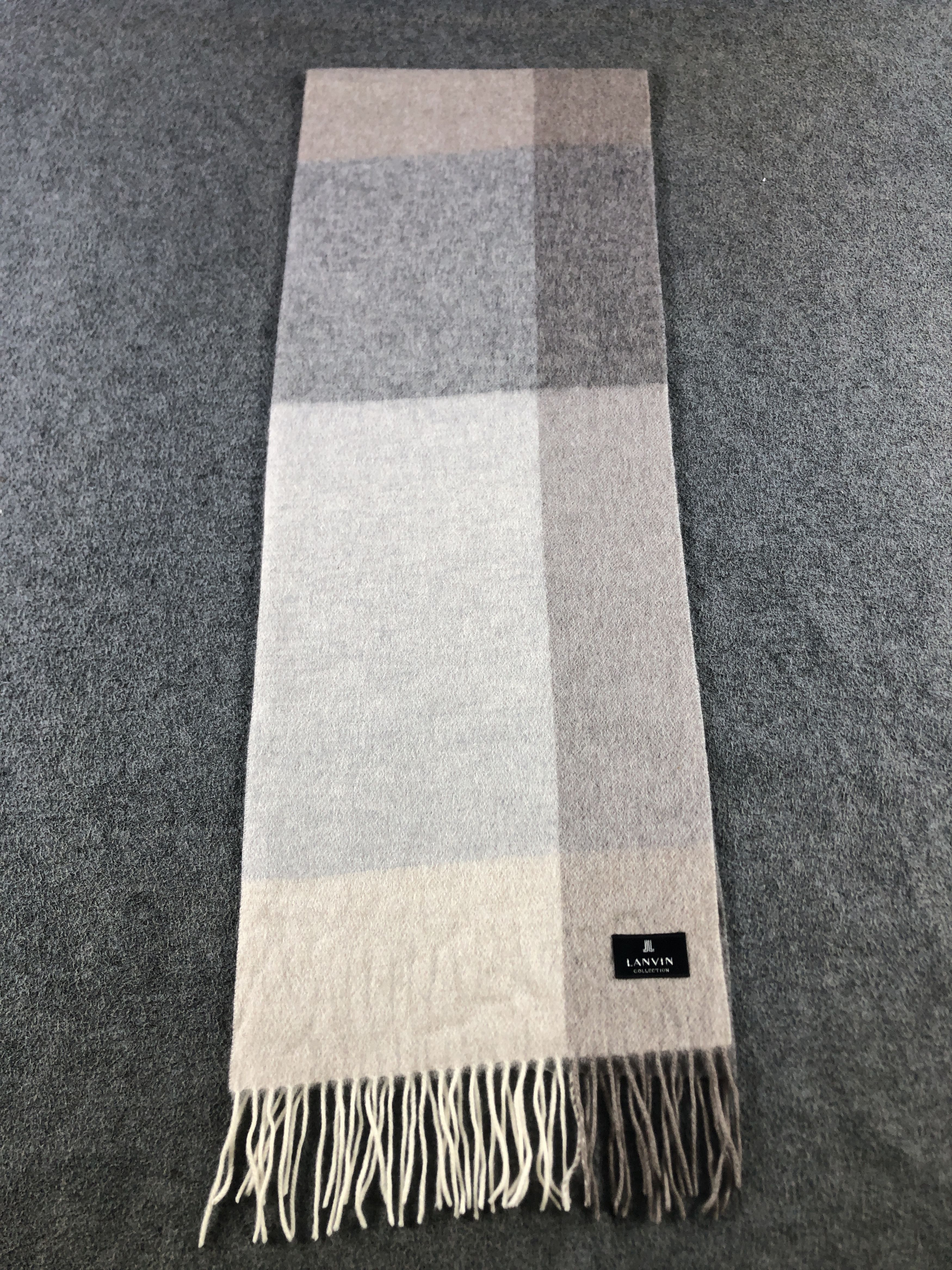 Lanvin Lanvin Cashmere Scarf / Muffler / Neckwear P746 Size ONE SIZE - 2 Thumbnail