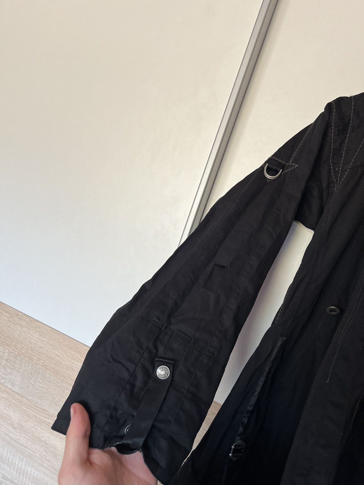 Marithe + Francois Girbaud Vintage Y2K Avant Garde Marithe Francois Girbaud Opium Coat Size S / US 4 / IT 40 - 6 Thumbnail