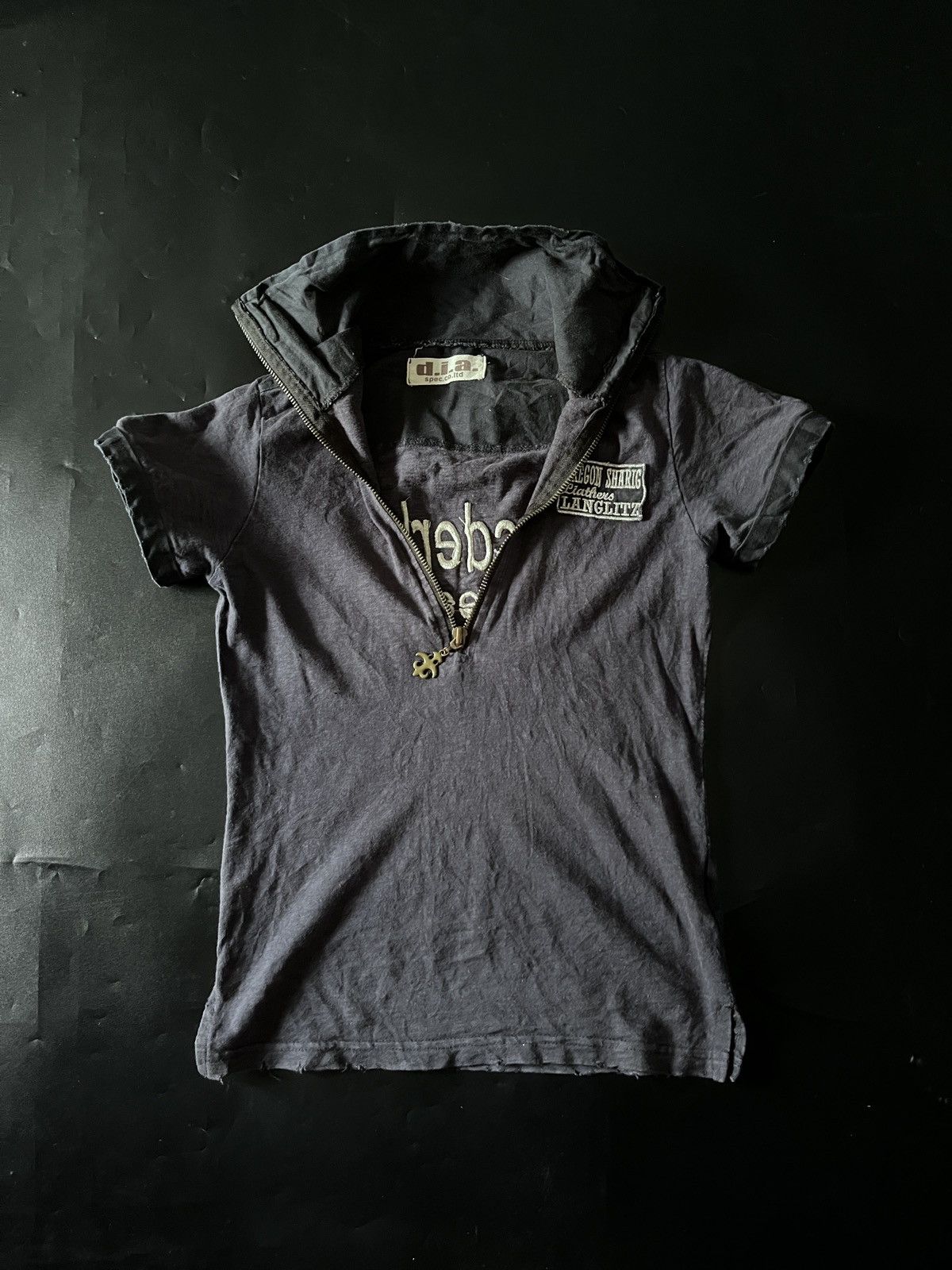 Japanese Brand D.I.A SPEC CRACDERBEX REACHES GOTHIC TEE Size US S / EU 44-46 / 1 - 6 Thumbnail