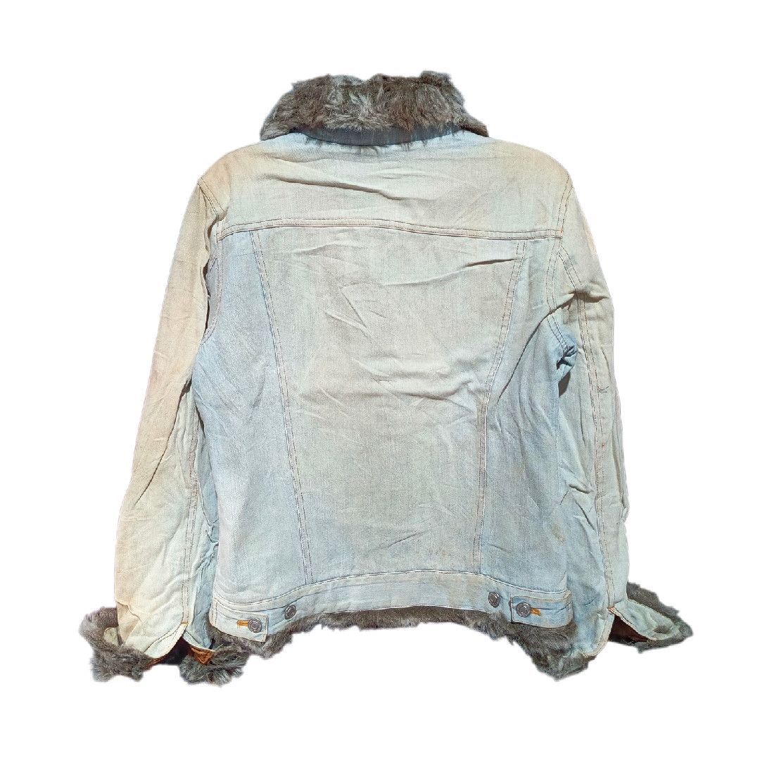 If Six Was Nine Distressed Rusty Faux Fur Lining Jacket Size US M / EU 48-50 / 2 - 2 Thumbnail