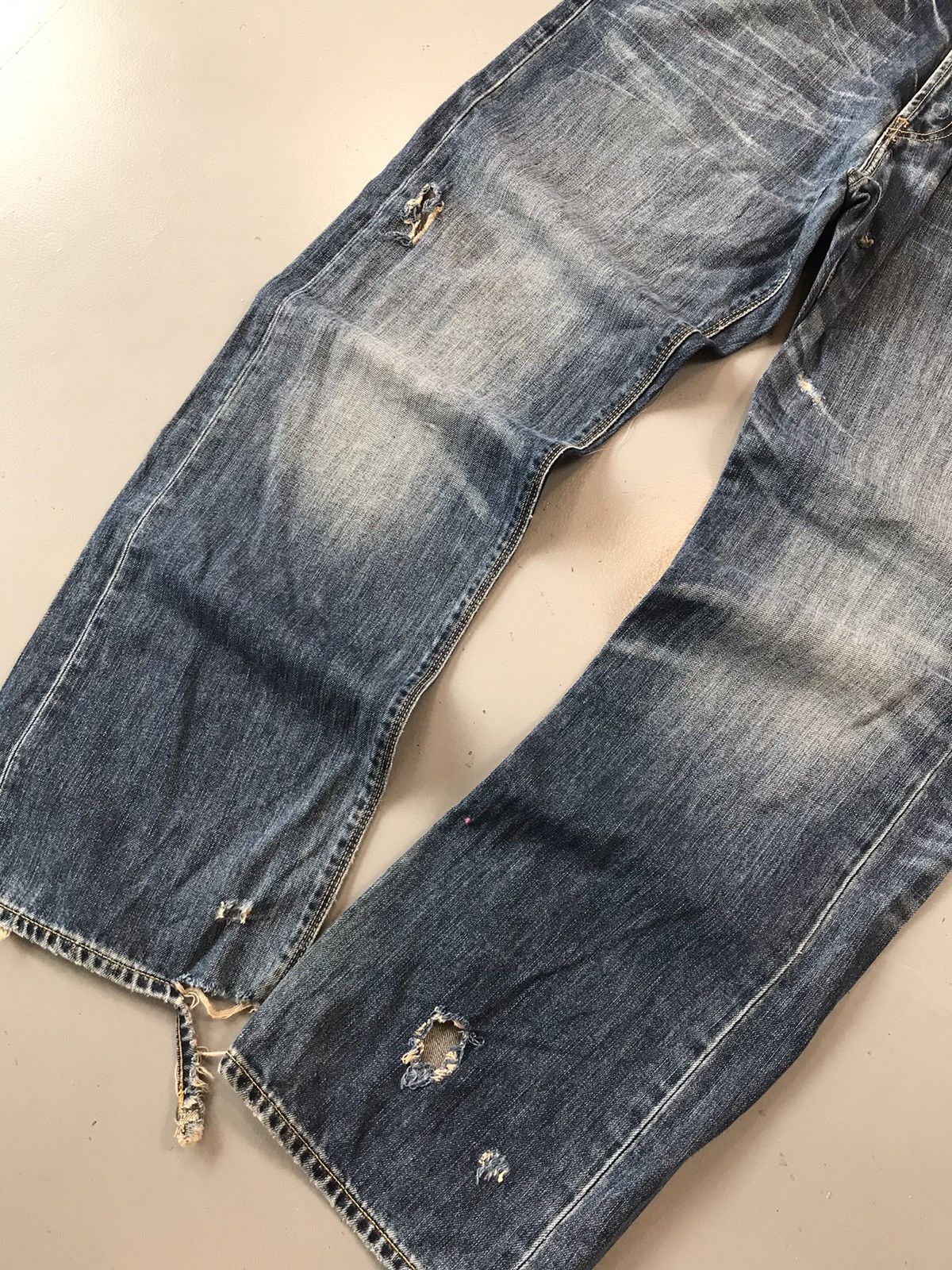 Christian Audigier × Ed Hardy × Vintage Rare Vintage Edhardy baggy fit denim Size US 35 - 3 Thumbnail