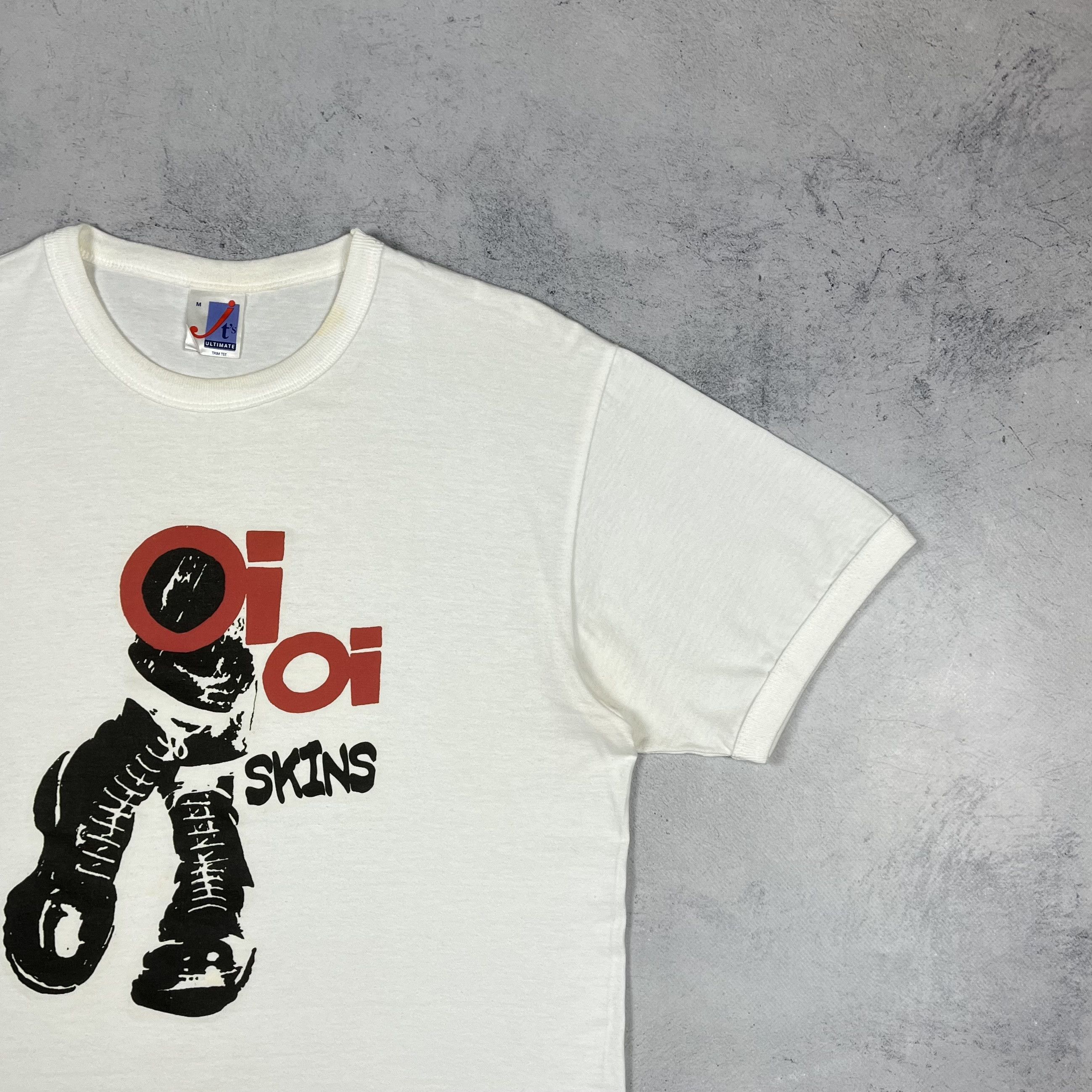 Band Tees Vintage OI OI Skins Rare Punk T Shirt 90’s Size US M / EU 48-50 / 2 - 3 Thumbnail