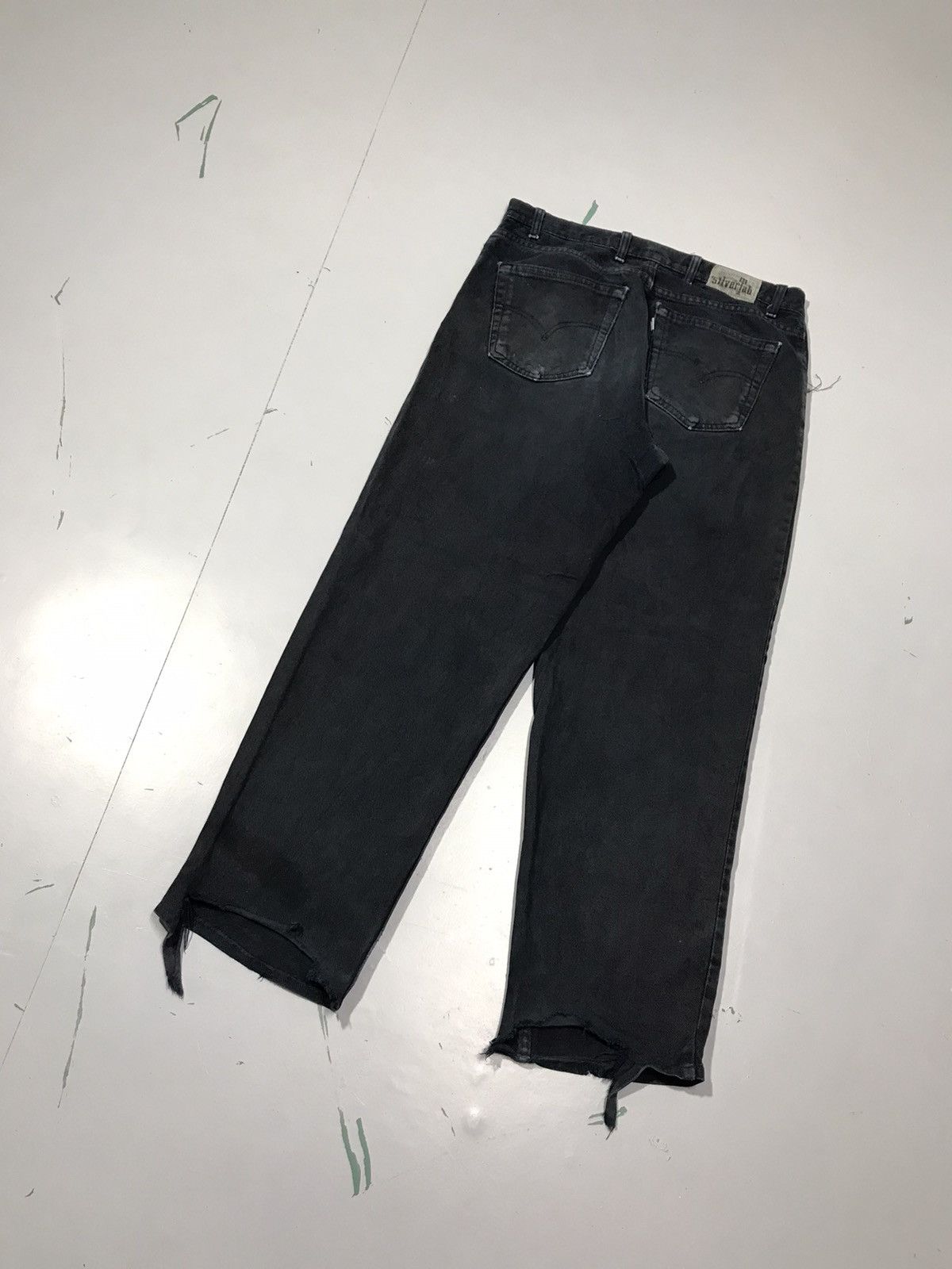 Levi's Vintage Levi’s silver tab damaged dusty denim Size US 36 / EU 52 - 11 Thumbnail