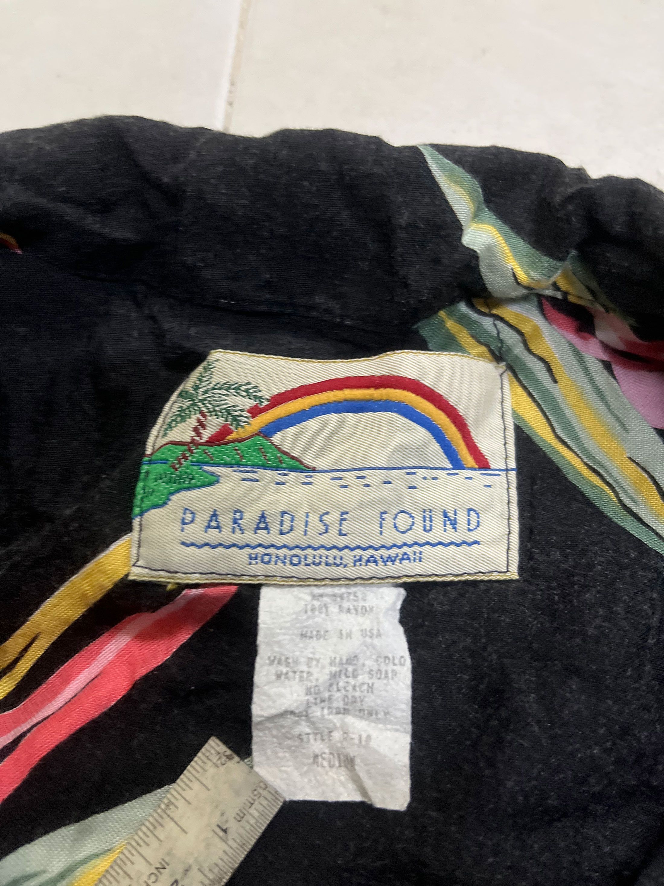 Paradise Found Vintage Paradise Found Hawaiian Hawaii Short Sleeve 80s Size US M / EU 48-50 / 2 - 2 Thumbnail