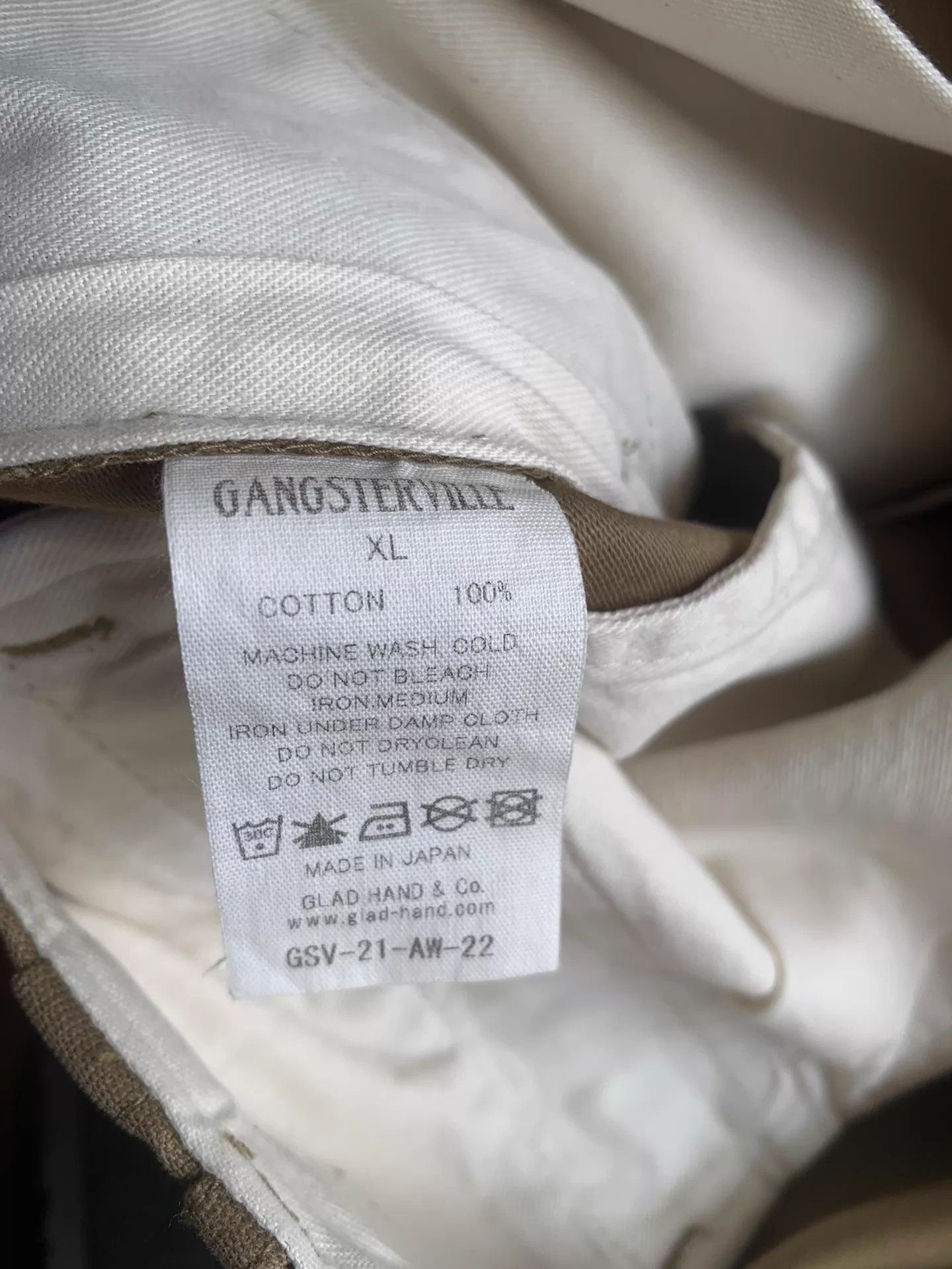 Other GANGSTERVILLE Japan Made Heavyweight Casual Military Pants Size XL Size US 36 / EU 52 - 4 Thumbnail