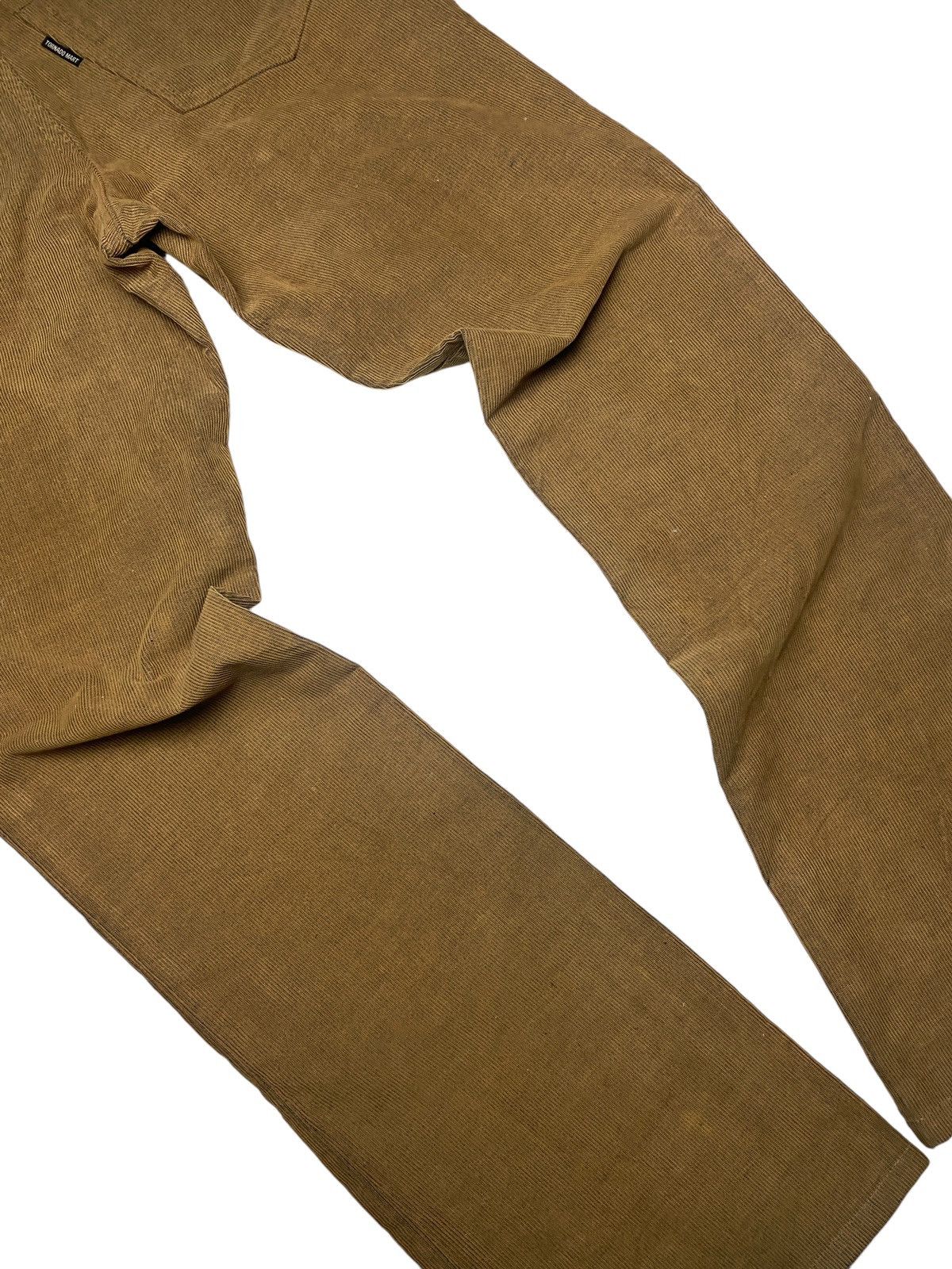 If Six Was Nine 2000's Tornado Mart Flared Corduroy Bootcut Pants Size US 27 - 8 Thumbnail