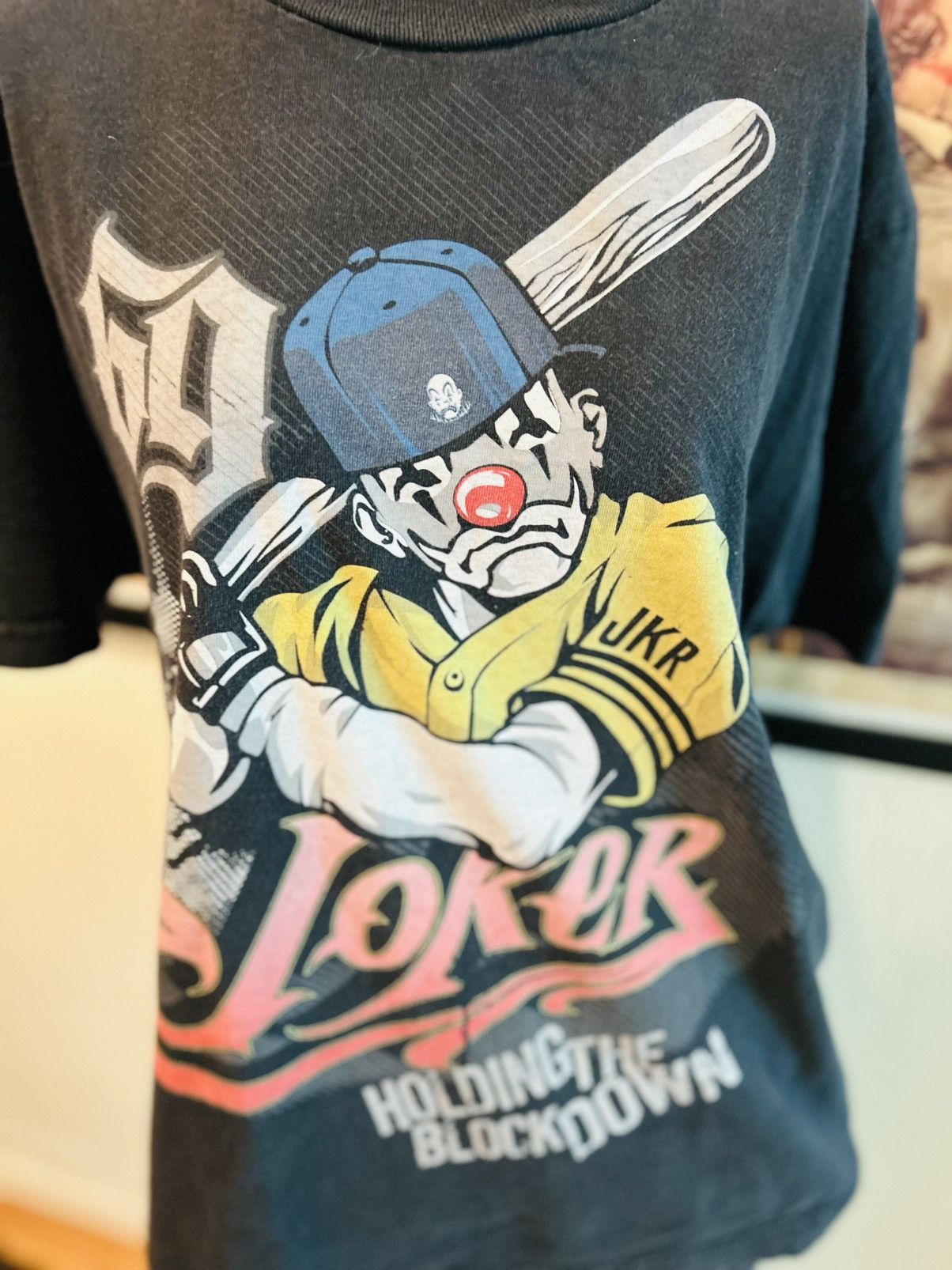 Other × Vintage Vintage Joker Brand LOST ANGELS Y2K Men's Sz LMADE USA Size US L / EU 52-54 / 3 - 2 Thumbnail
