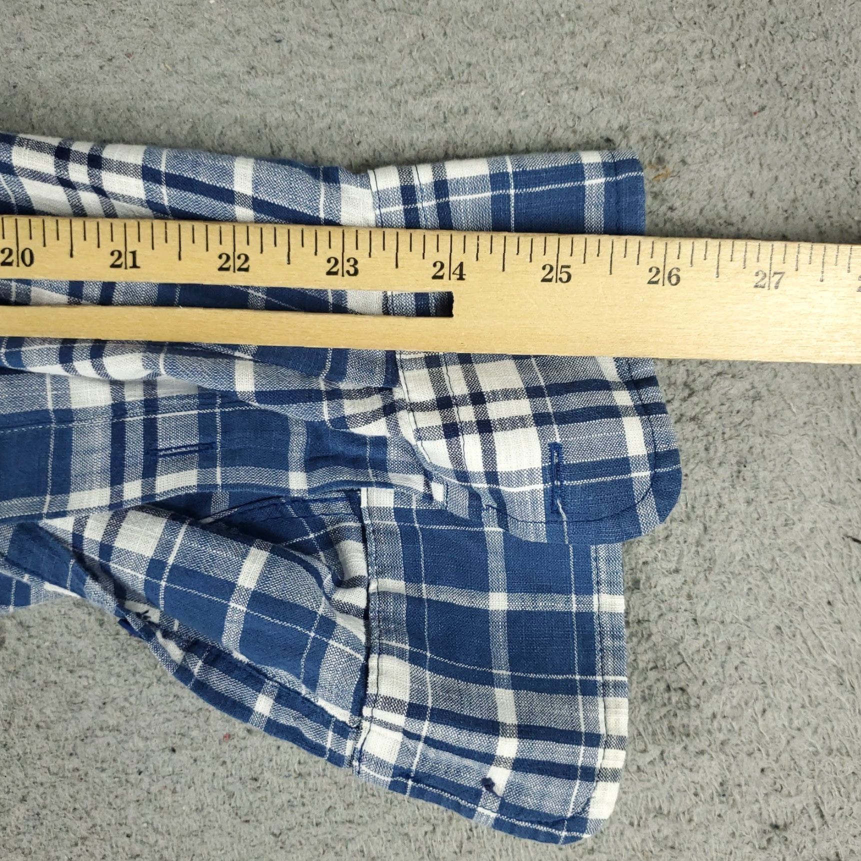 Vineyard Vines Vineyard Vines Shirt 2XL Mens Blue Plaid Long Sleeve Button-Up Cotton Classic Preppy Size US XXL / EU 58 / 5 - 6 Thumbnail