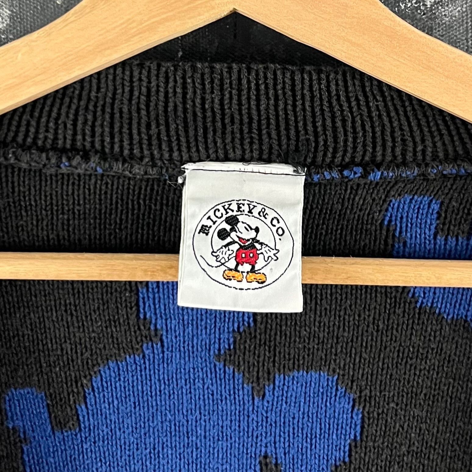 Disney × Vintage Vintage 90’s Mickey Mouse Caridgan Size US M / EU 48-50 / 2 - 4 Thumbnail