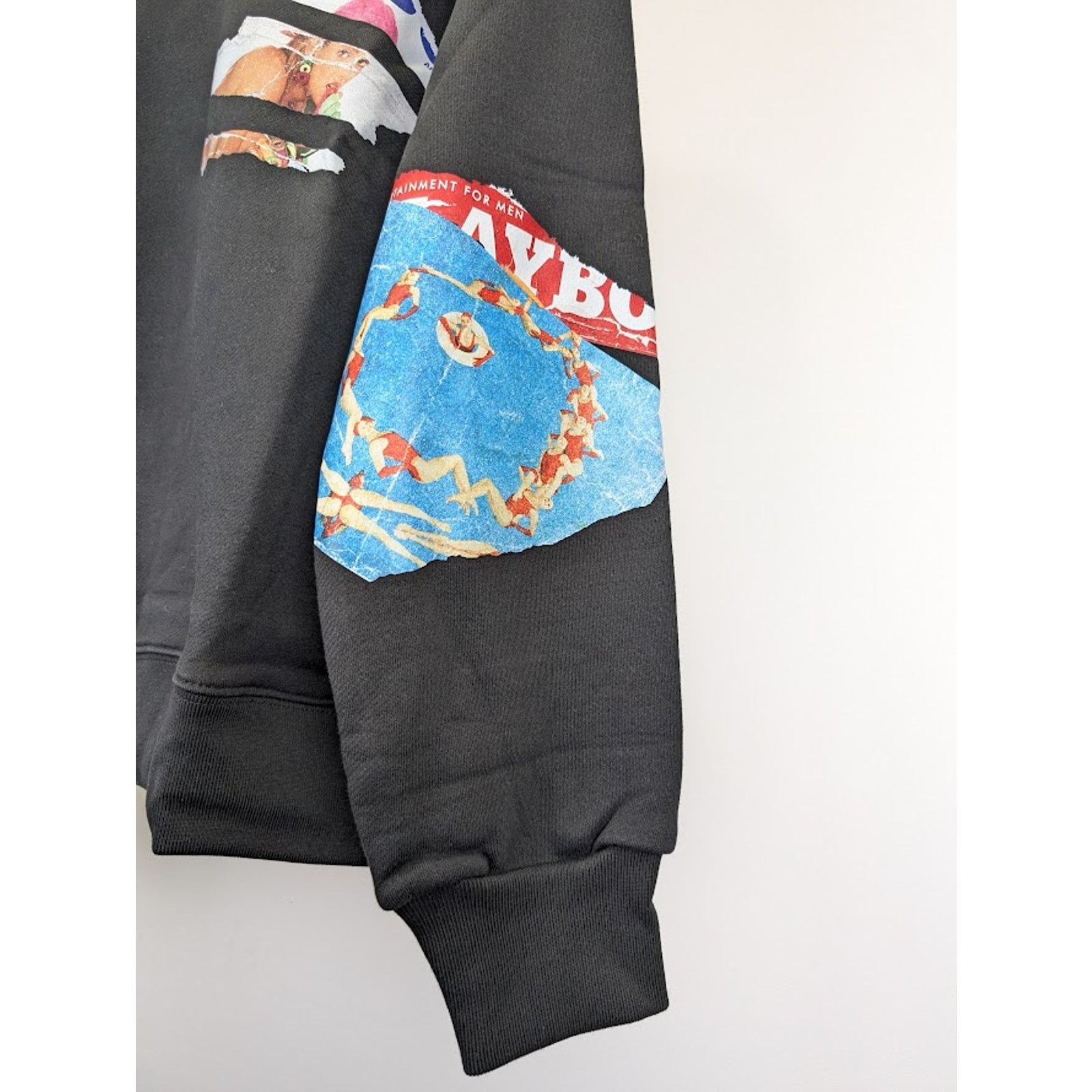 Amiri o1rshd1 Q:2 / Playboy Magazine Crewneck Sweater in Black Size US L / EU 52-54 / 3 - 12 Thumbnail