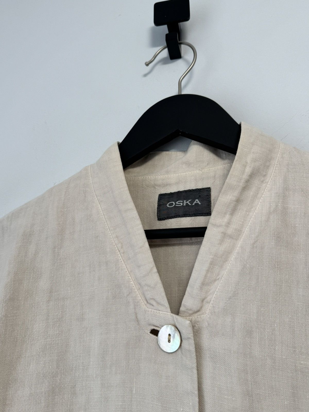 OSKA Oska Vintage Linen Beige Jacket, Size 2 Women’s Size XS / US 0-2 / IT 36-38 - 10 Thumbnail