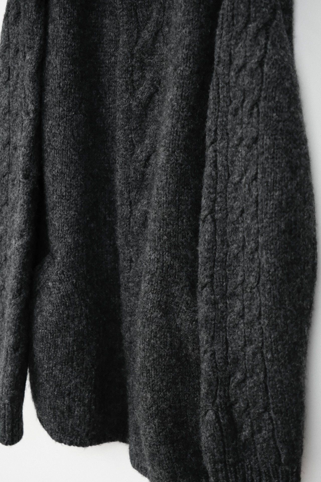Yohji Yamamoto Yohji Yamamoto 99aw Musician High Neck Alpaca Cardi M Size US M / EU 48-50 / 2 - 7 Thumbnail
